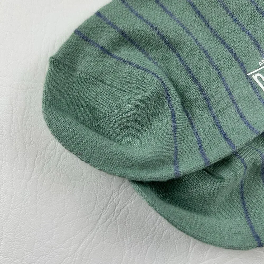 Original Penguin Men’s Green Stripe Crew Dress Socks 1 Pair